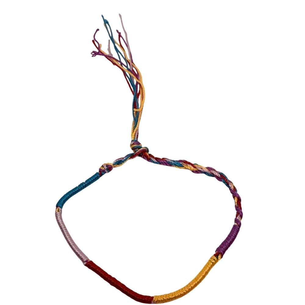 Friendship Bracelet Colorful Braided‎ String Bracelet Adjustable Handmade